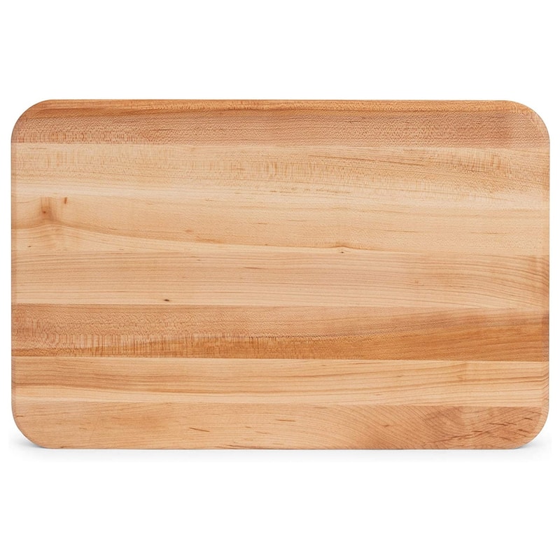 John Boos Maple Wood Edge Grain Reversible Cutting Board, 18 x 12 x 1.25 Inches - 18"L x 12"W