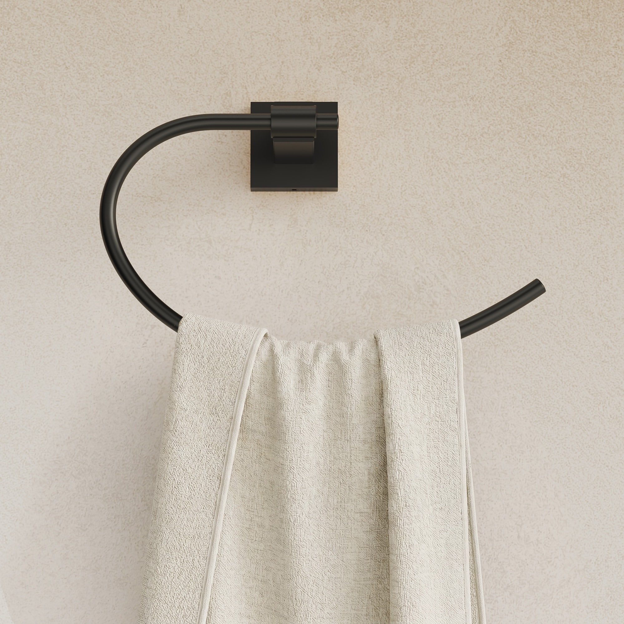 Wall Mounted Open Bathroom Towel Ring