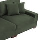 preview thumbnail 61 of 132, Corduroy Couch Modular Sectional Sofa with Pillows