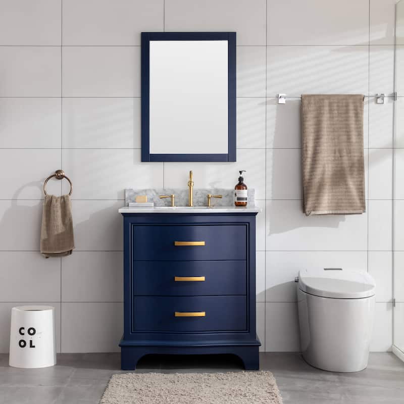 Sudio Design Monroe 30" Bathroom Vanity - 30" Single Sink