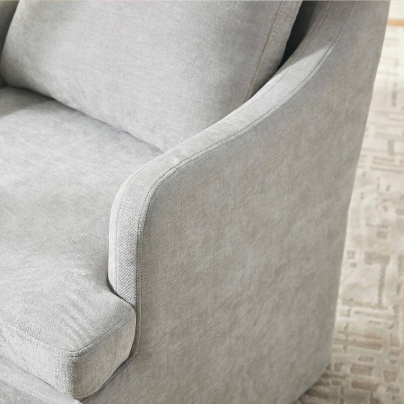 Upholstered Dining Chairs, Modern Kitchen Chairs Dinner Chairs with 4 Casters