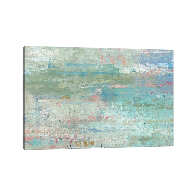 iCanvas "Pastel Watergarden" by Carol Robinson Canvas Print
