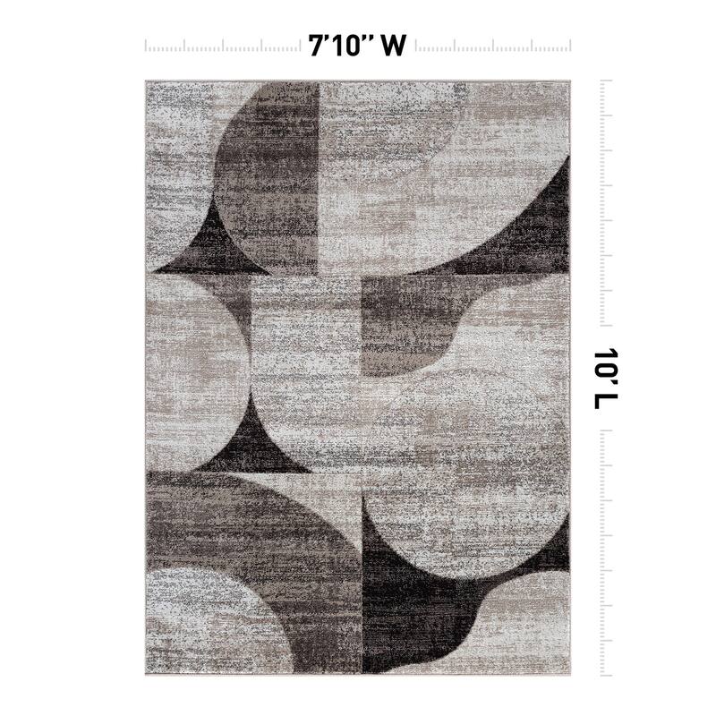 Modern Geometric Design Area Rug