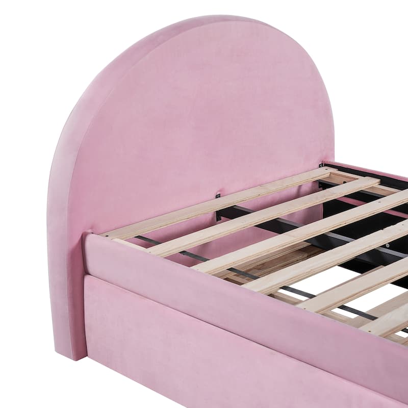 Christopher Knight Home - Modern Upholstered Velvet Daybed with Pull-Out Trundle