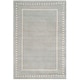 preview thumbnail 55 of 127, SAFAVIEH Handmade Bella Alverta Dotted Border Wool Rug 3' x 5' - Light Blue/Ivory