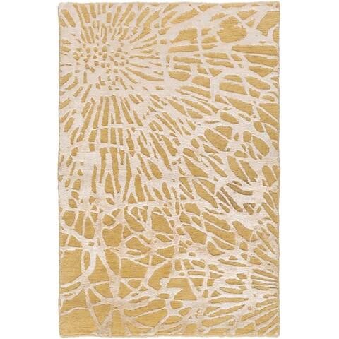 Silver Orchid Billings Hand Knotted Indoor Area Rug