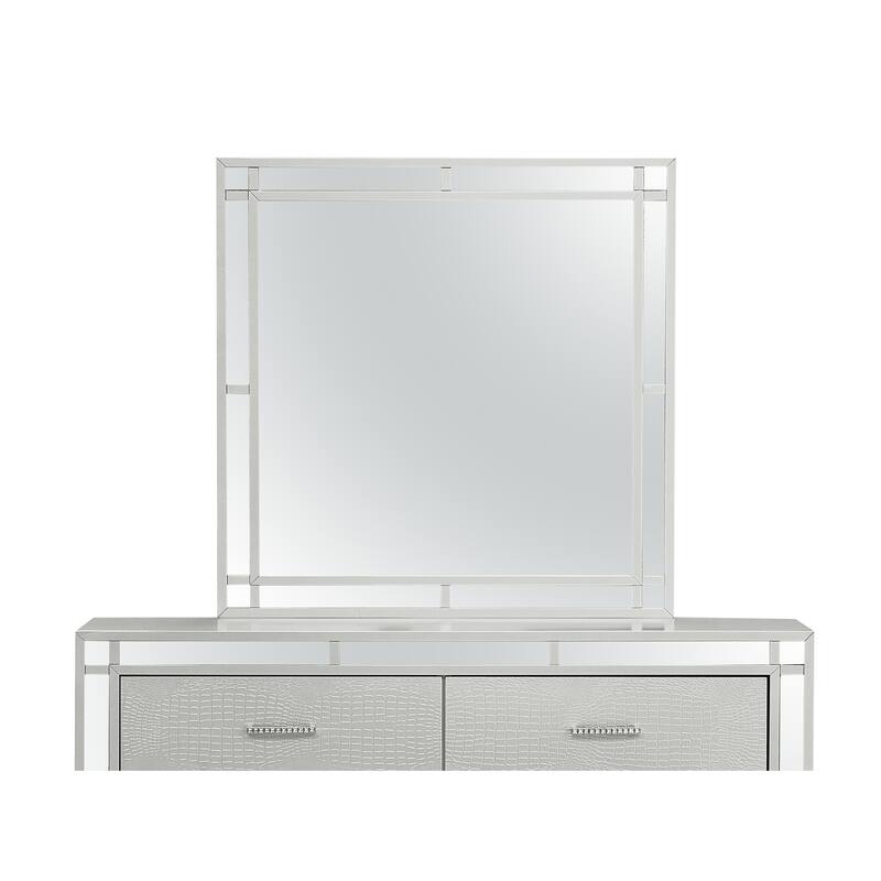 GDF Studio - Madison Contemporary Mirror with LED Light