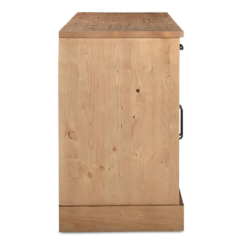 NADAAL STUDIOS Arvid, Solid Wooden Sideboard, Honey Pine