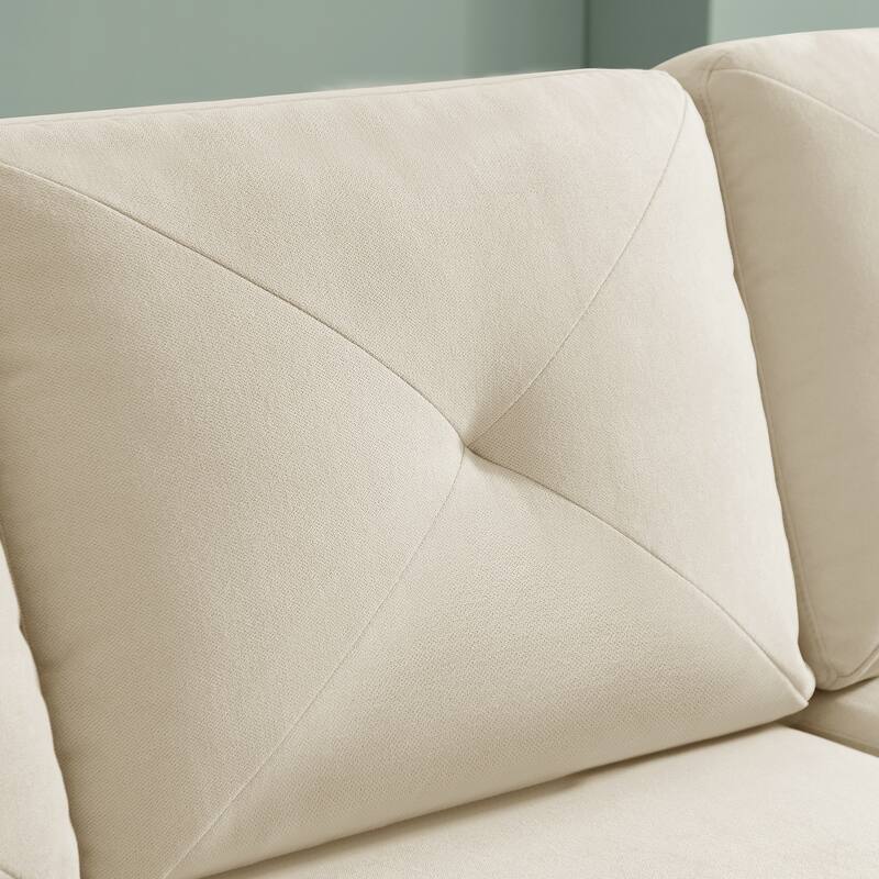 83" L-Shape Sectional Sofa with Storage Chaise