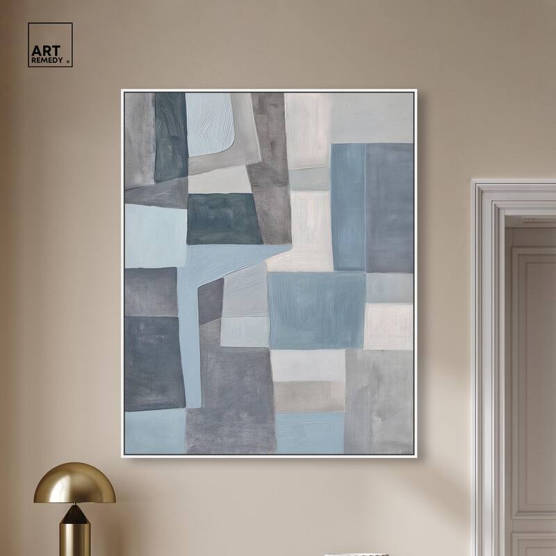 Tessellated Tones I Canvas by Art Remedy