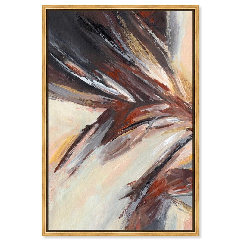 Terra Mystica I Canvas by Art Remedy - 30" x 45" - Gold