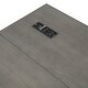 preview thumbnail 10 of 18, Queen Murphy Platform Bed Storage Cabinet with Storage Drawer and Charging Station, Wooden Foldable Murphy Chest Bed, Gray