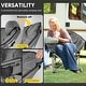 preview thumbnail 6 of 14, Heated Camping Chair Oversized, Padded Heated Chair Outdoor Sports, 3 Heating Levels Adjustable Camping Chairs for Adults