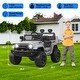 preview thumbnail 23 of 33, Kids 12V Electric Ride-On Truck - Remote Control, LED Lights, Spring Suspension, Safety Seat Belts, 2 Speeds for Outdoor