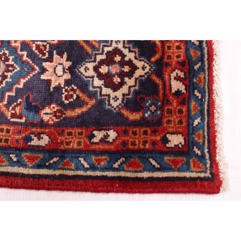 ECARPETGALLERY Hand-knotted Anadol Red Wool Rug - 6'9 x 9'4