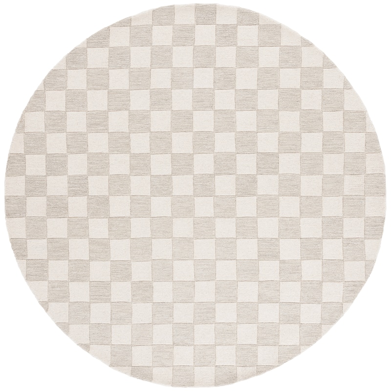 SAFAVIEH Handmade Martha Stewart Collection Berthild Checkered Wool Rug
