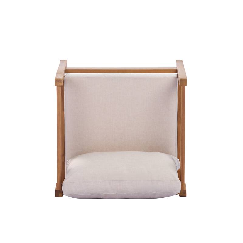 Christopher Knight Home Thalia Acacia Wood Outdoor Lounge Chair