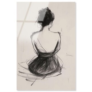 Back View II Minimalist Wall Art Acrylic Print by Art Remedy - Bed Bath ...