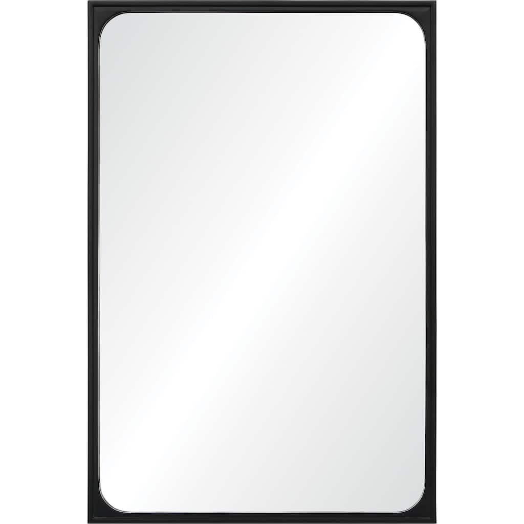 Renwil Sorella 36" Tall Rectangle Wall Mirror, Black