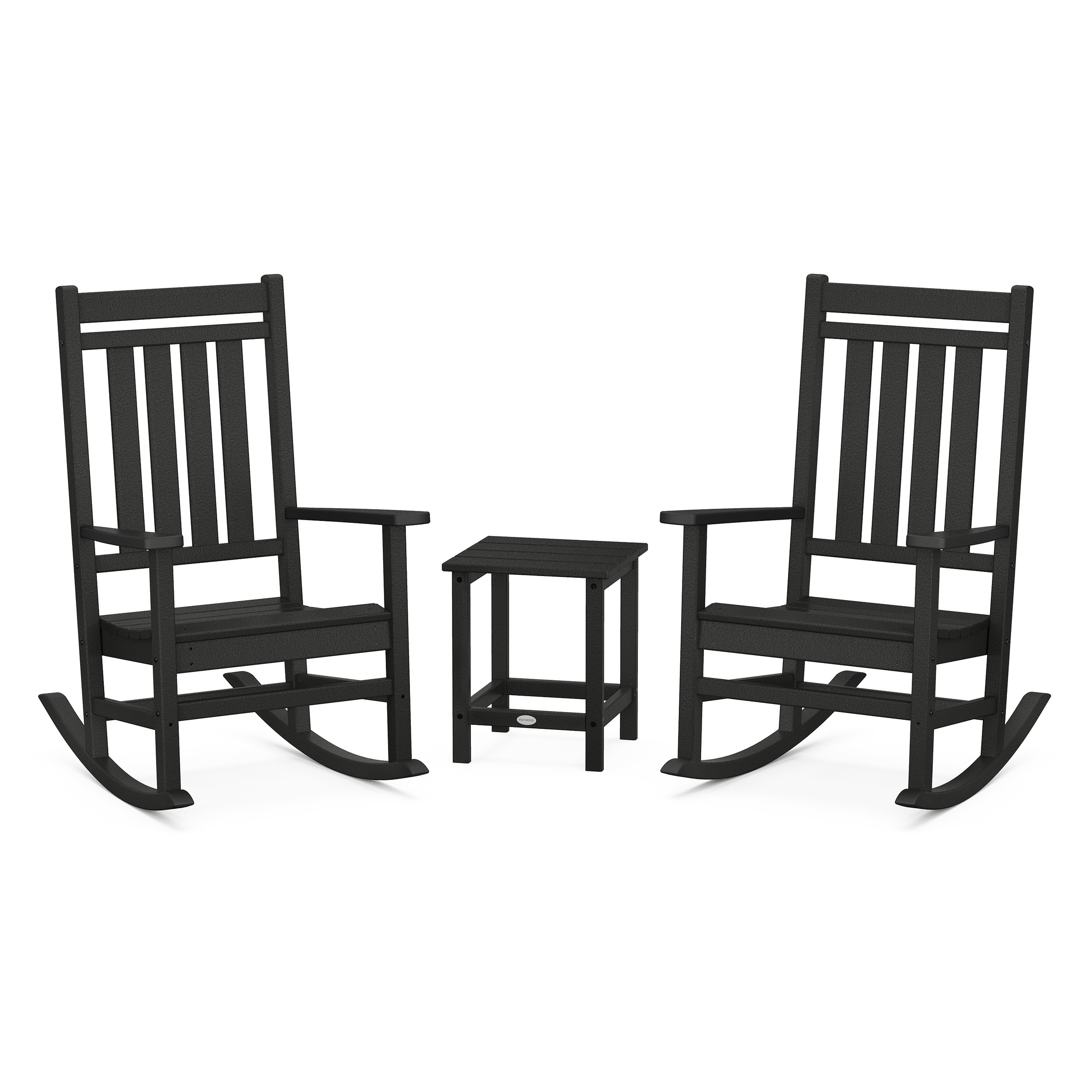 Polywood rocking chair set top