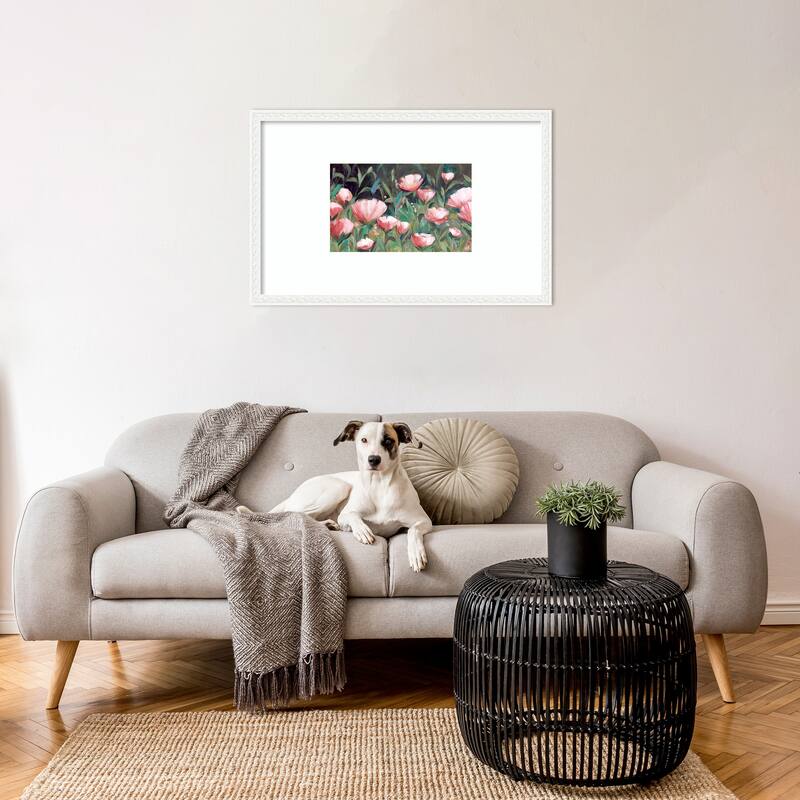 Evening Blossoms by Hannah Dawson Wood Framed Wall Art Print