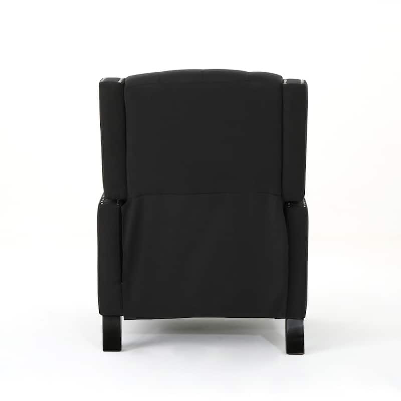 Roomfitters Classic Fabric Push Back Chair, Elegant Recliner for Living Room, Bedroom
