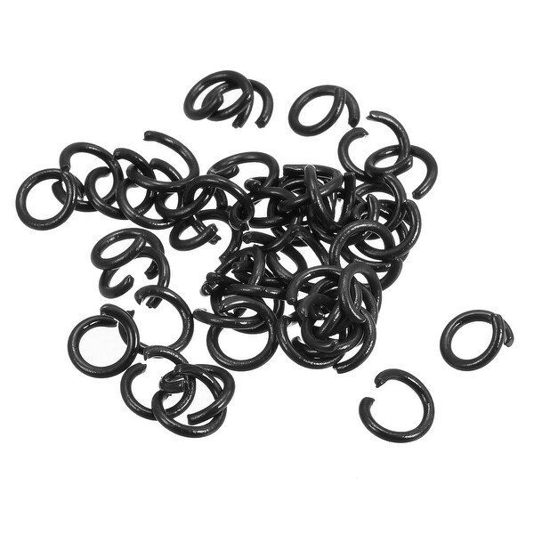 Open Jump Rings 8mm Colorful O ring Connectors for DIY Crafts