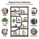 preview thumbnail 3 of 30, Bookshelf 5 Shelf Industrial Etagere Bookcase for Bedroom, Living Room, Home Office