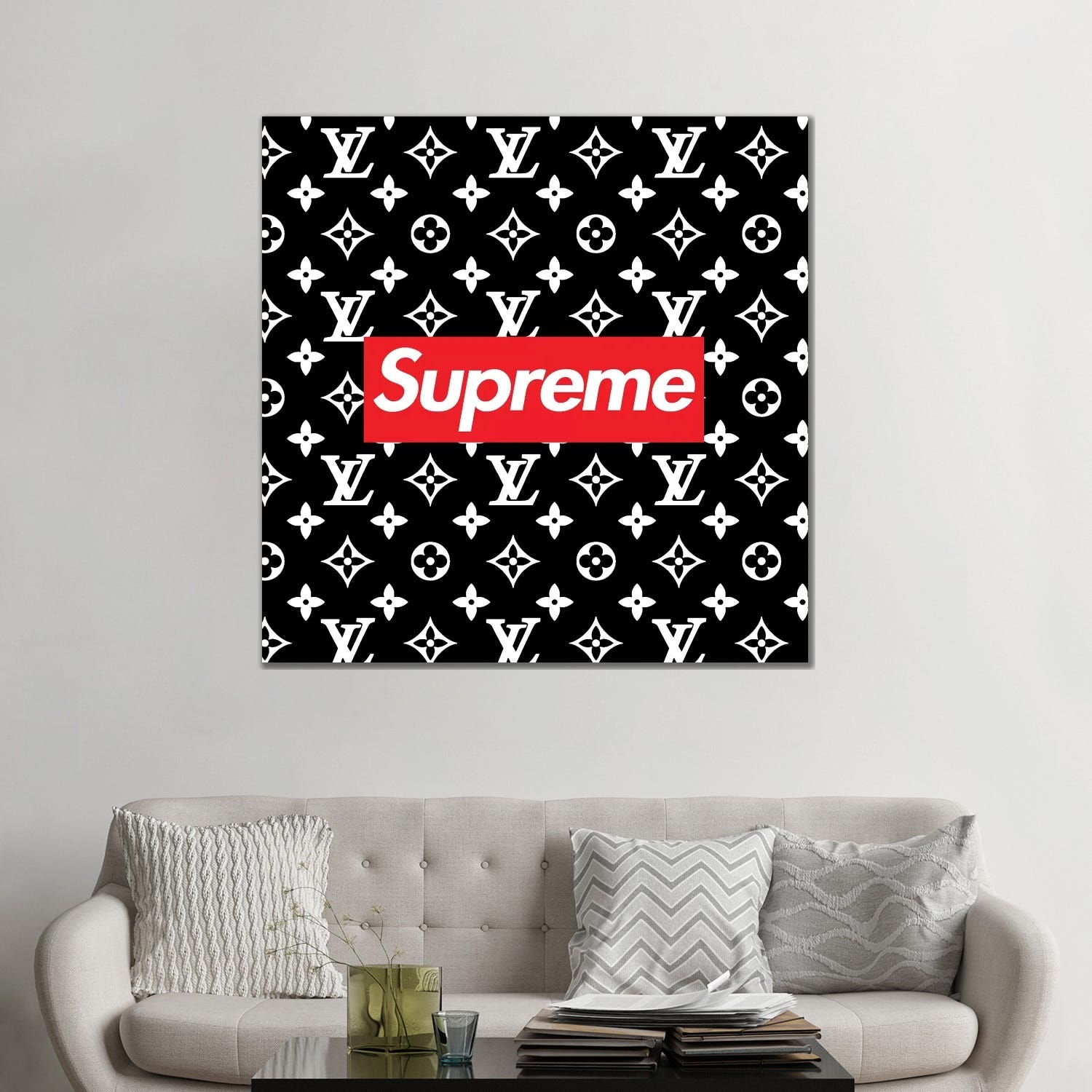 Supreme hotsell lv pillow