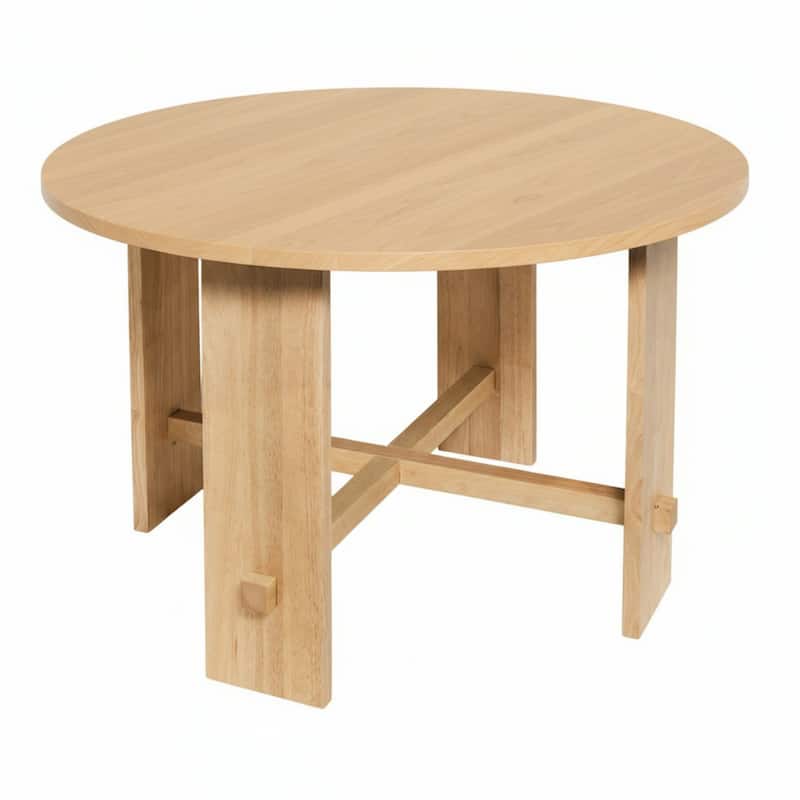 Christopher Knight Home - Natural Finish Round Dining Table