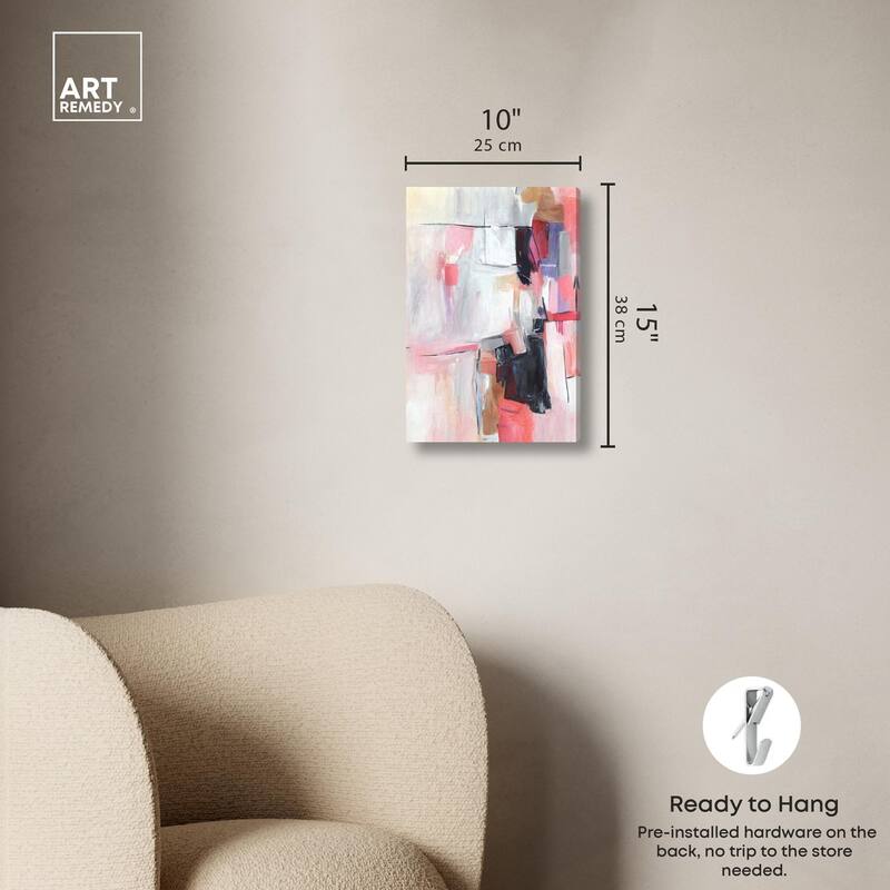 Love Letter I Canvas by Art Remedy, Gallery Wrapped