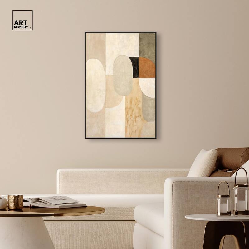 Overlapping Planes II Canvas by Art Remedy