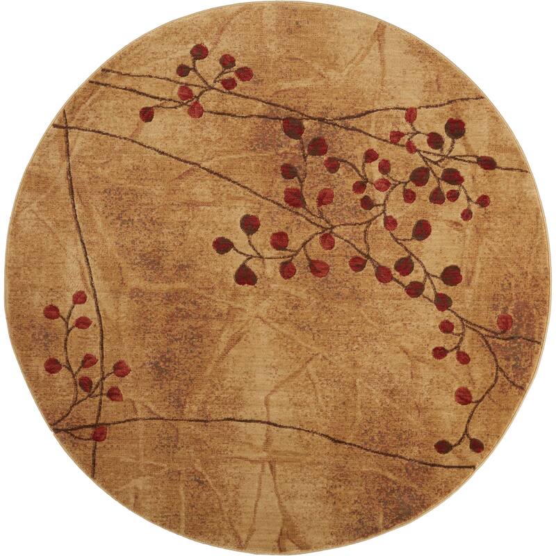Copper Grove Oxford Floral Area Rug