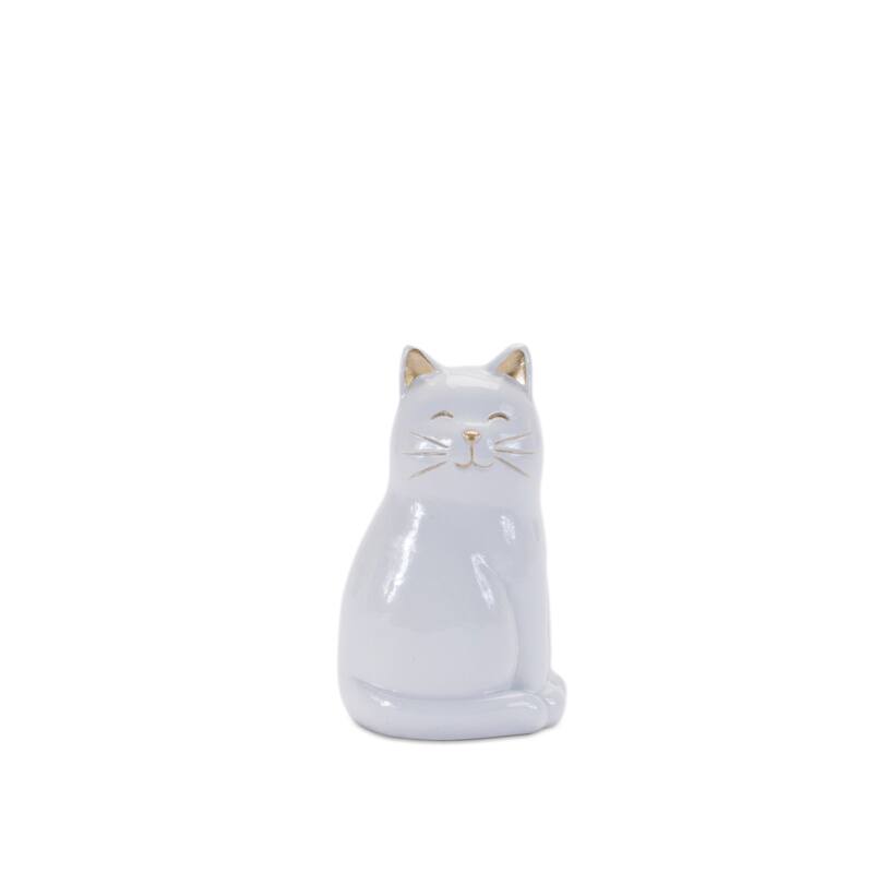 Sitting Cat Figurine (Set of 6)