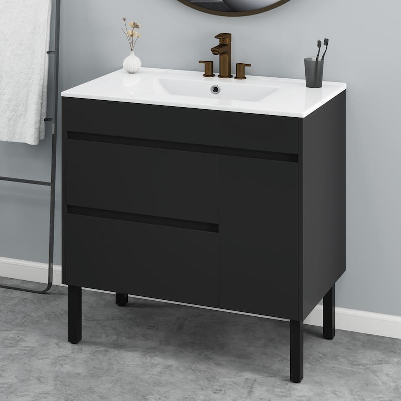 Moasis Bathroom Vanity with Sink Combo Bathroom Cabinet