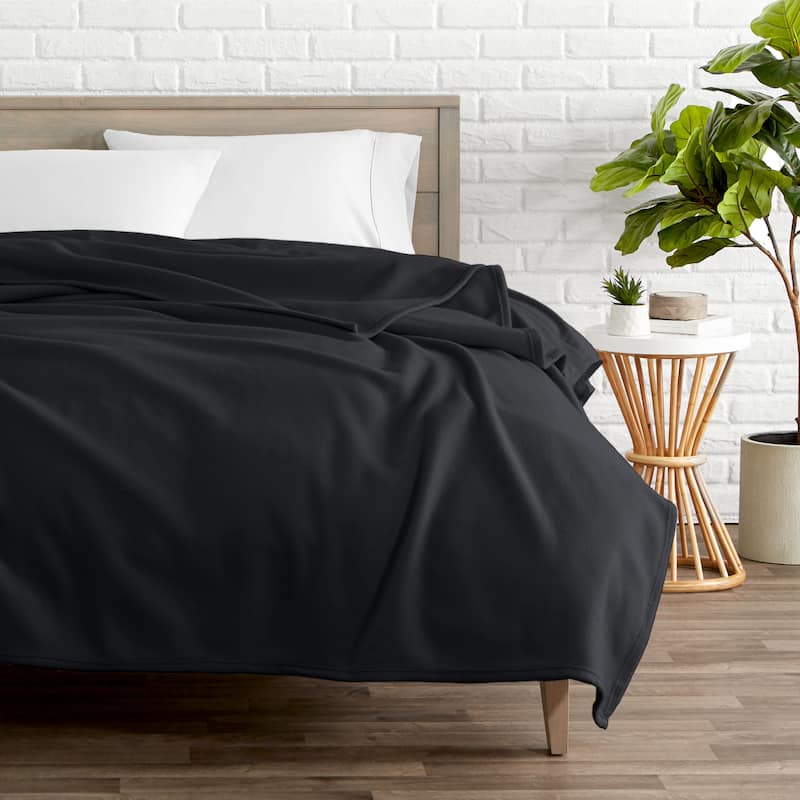 Bare Home Lightweight Polar Fleece Blanket