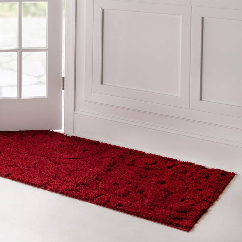 Shag Milson Collection Area Rug