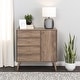 preview thumbnail 3 of 19, Prepac Milo Mid-Century Modern 4 Drawer Combo Dresser, Chest of Drawers With Door, Contemporary Bedroom Furniture Drifted Gray