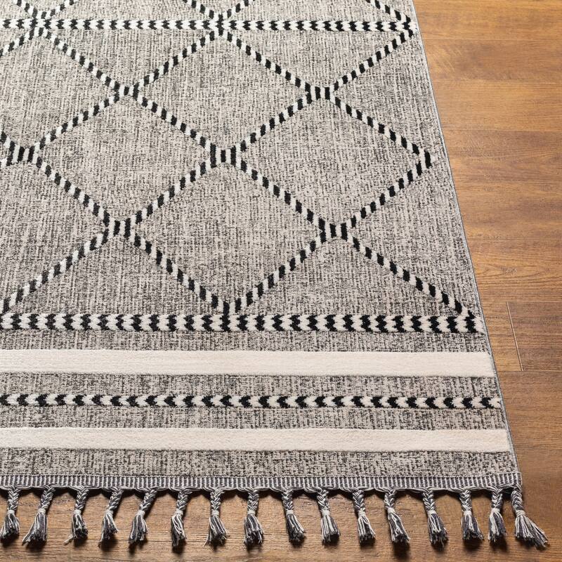 Livabliss Palermo Boho Trellis Area Rug
