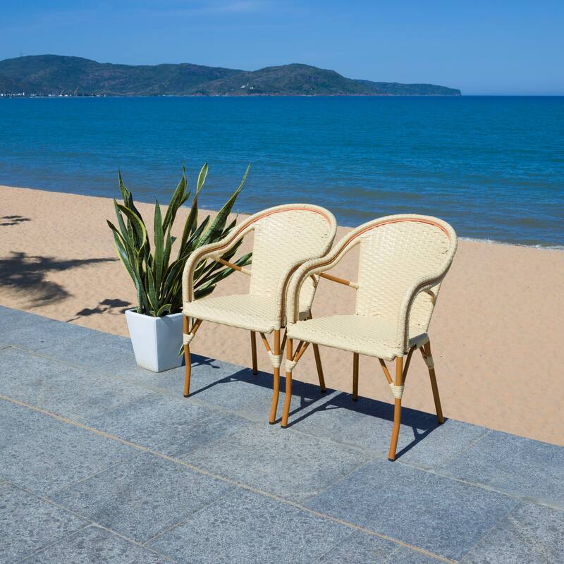 SAFAVIEH Doreth Arm Chair (Set of 2) - 23Wx36Dx25H