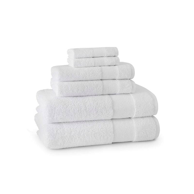 Kassatex Hatusa towel set/6 - Multi-sized - White