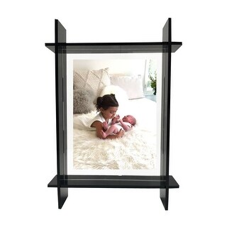 Black Lucite Frame size 5x7