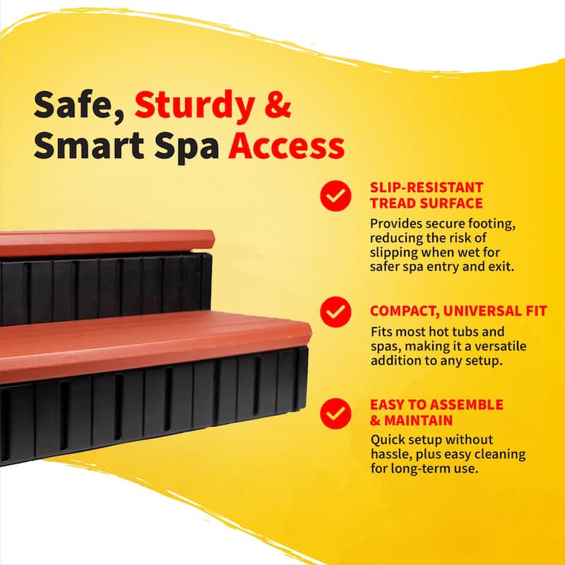 HeatWave Spa Step With Storage