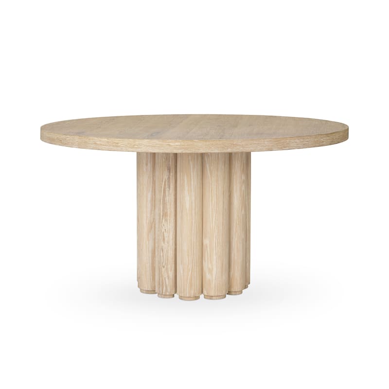 Classic Home Tiber Wood Round Dining Table