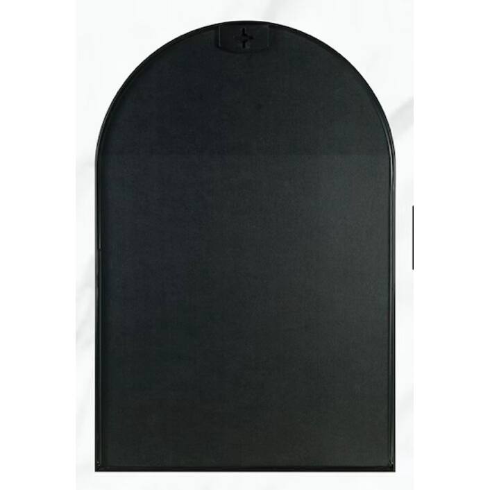 20x30 Inch Metal Framed Arched Bathrrom Mirror