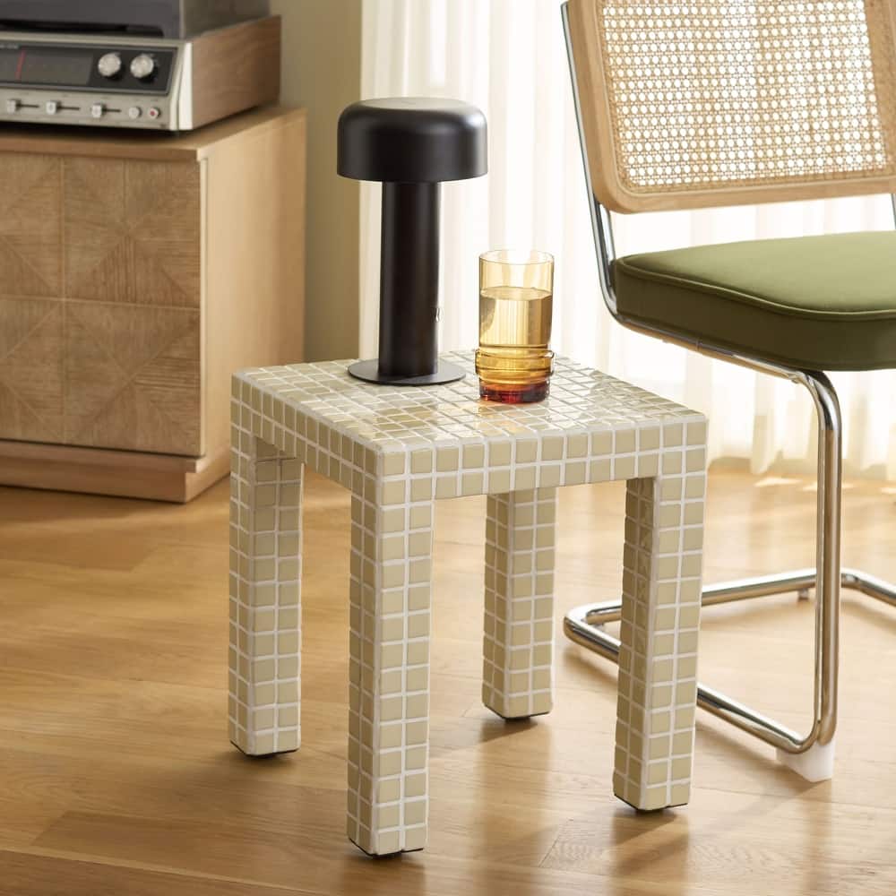 SAFAVIEH Home Hotaru Accent Table - 14"W x 14"D x 16"H
