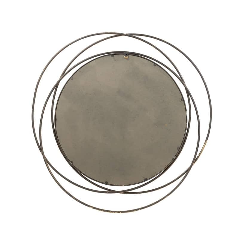 Mia Round Metal Wall Mirror - 26" - 26"H x 26"W x 1.5"D