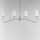 preview thumbnail 7 of 9, Maxim 12697WT Durham 4 Light 5" Wide Linear Pendant