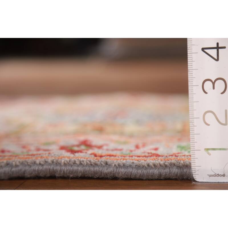 Gray Heriz Serapi Indian Rug Handmade Wool Carpet - 2'0"x 3'0"