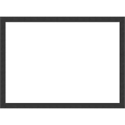 Amanti Art Mezzanotte Black Framed Dry Erase Magnetic Board